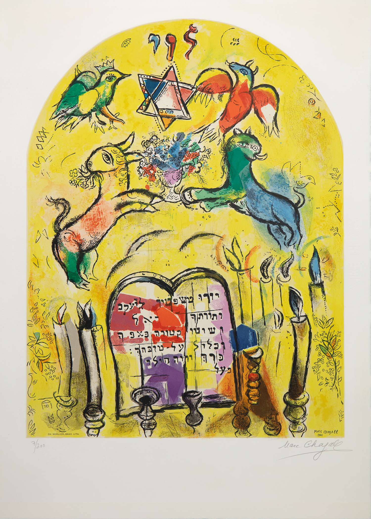 Marc Chagall | Tribe of Levi | Cutter & Cutter Fine Art