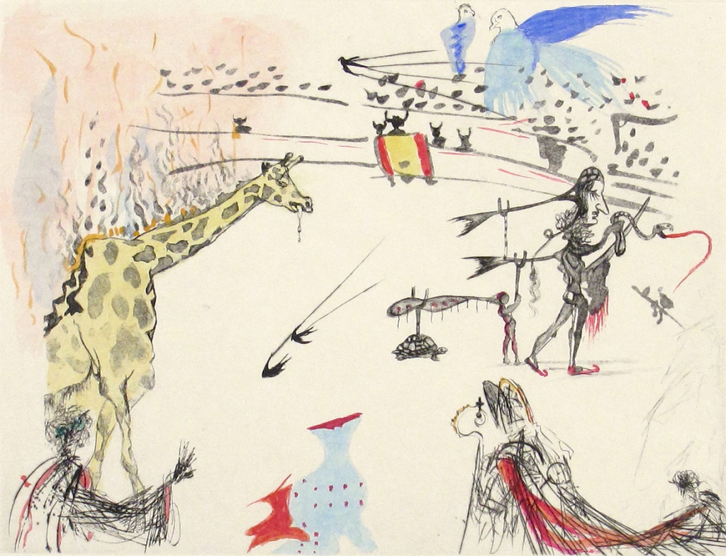 Salvador Dali | NFS - Surrealistic Bullfight - Burning Giraffe