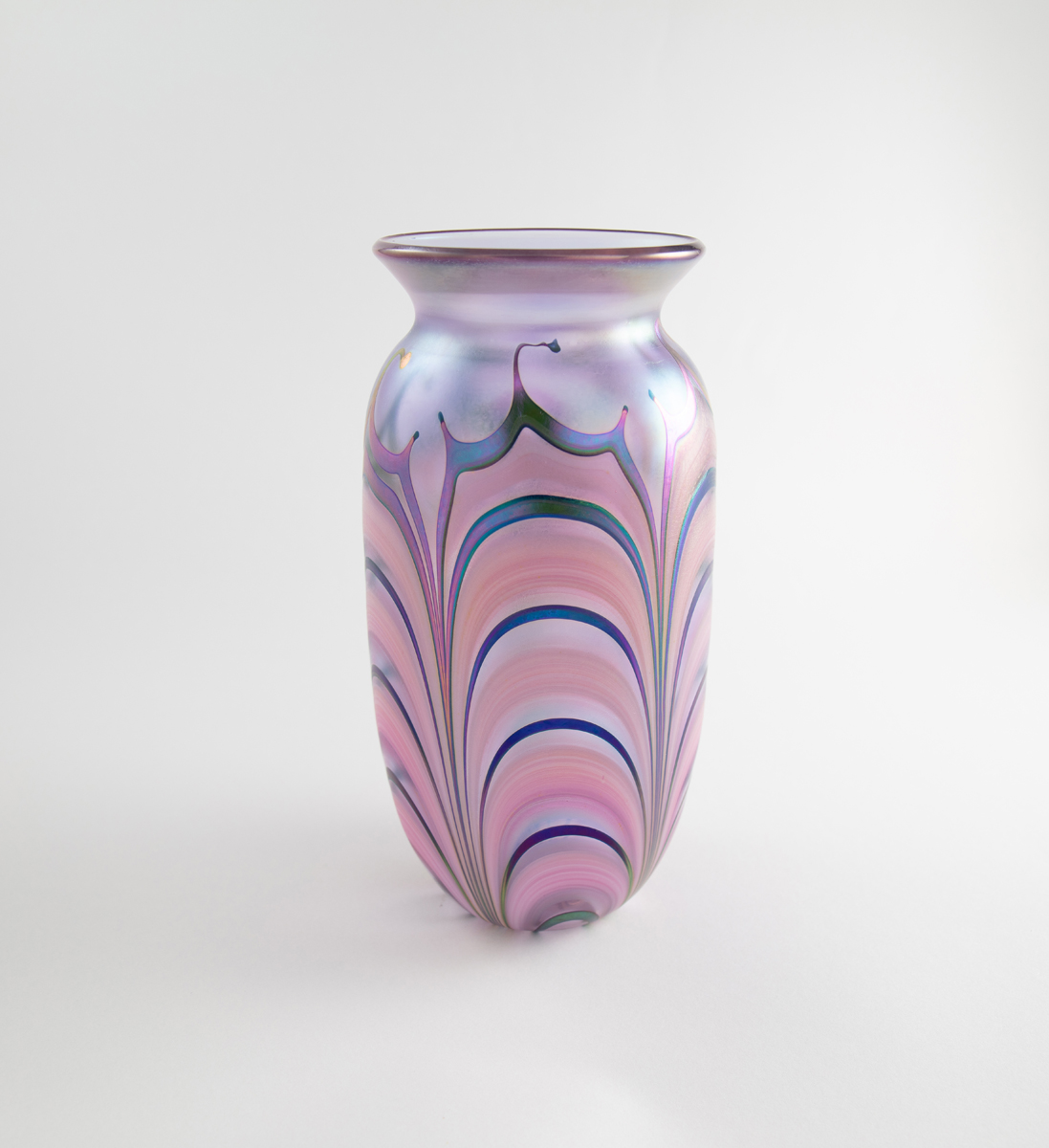 John Lotton - Iridescent Glass Vase
