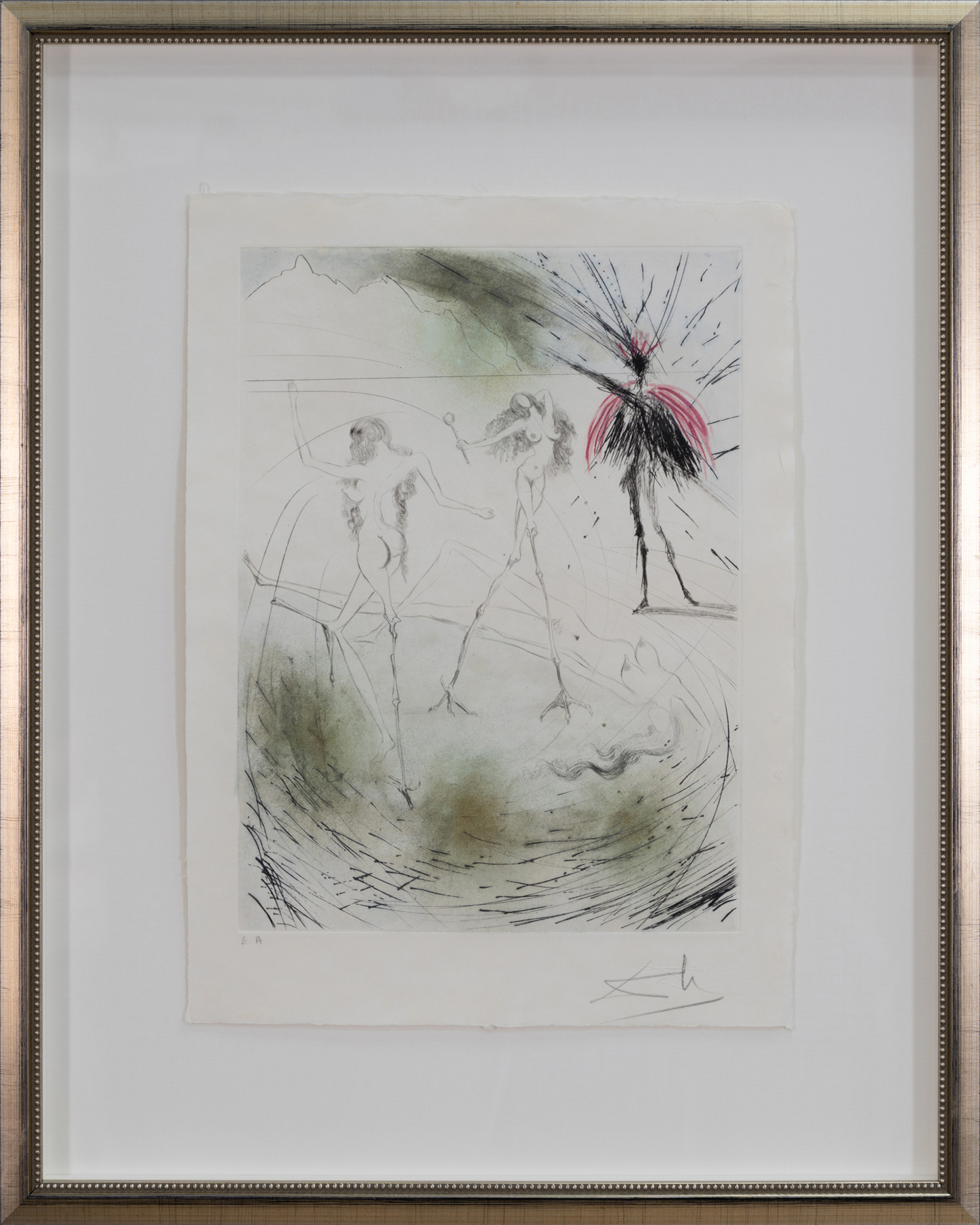 Salvador Dali - Faust - Hen Woman