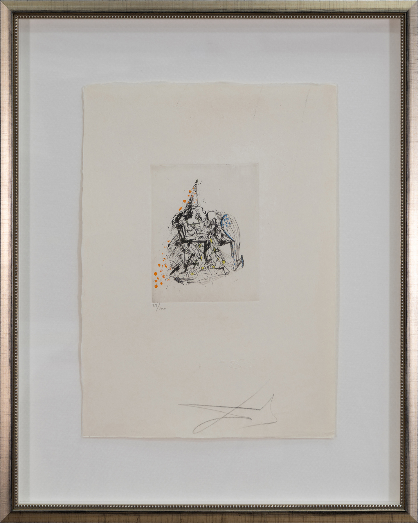 Salvador Dali - Fantomes - Suitor and Queen