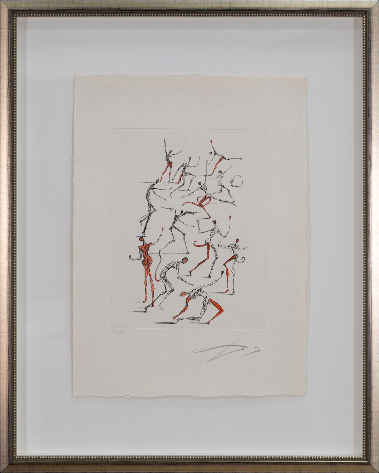 Salvador Dali - Mao Zedong The Demons