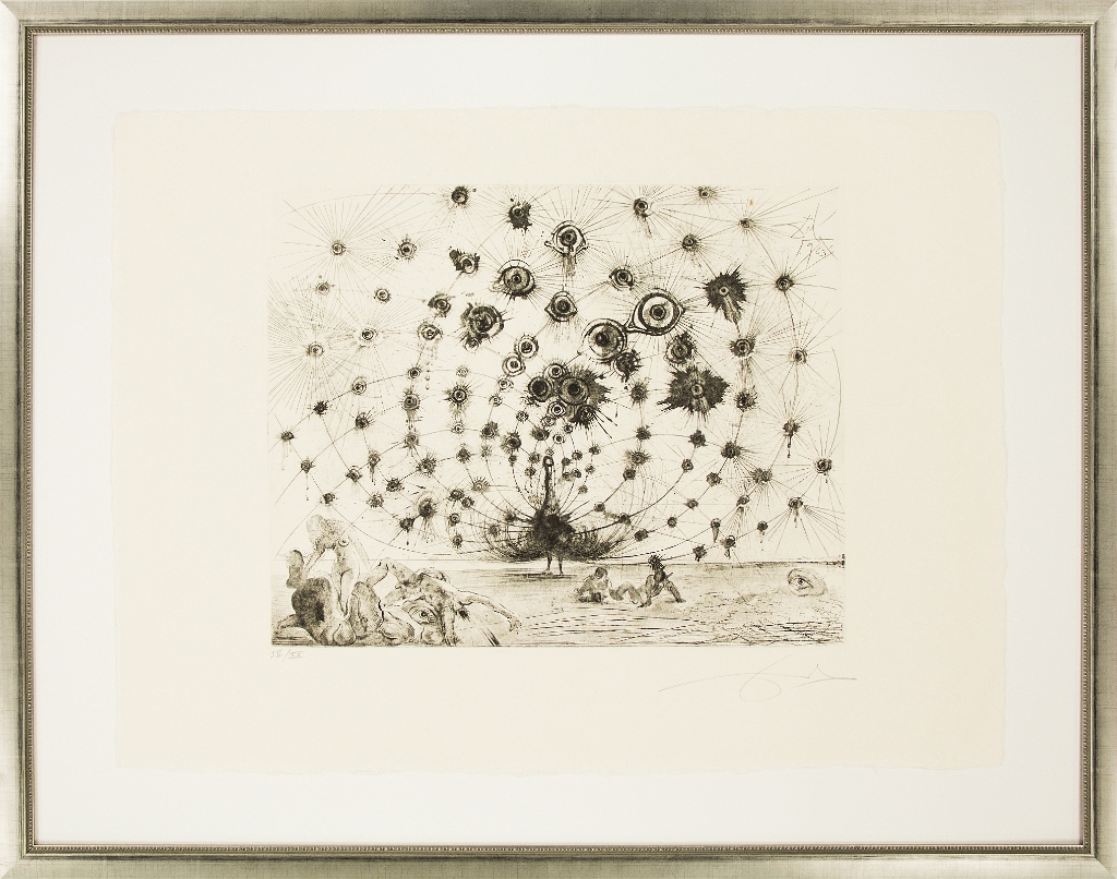 Salvador Dali - Mythology - Argus in Black