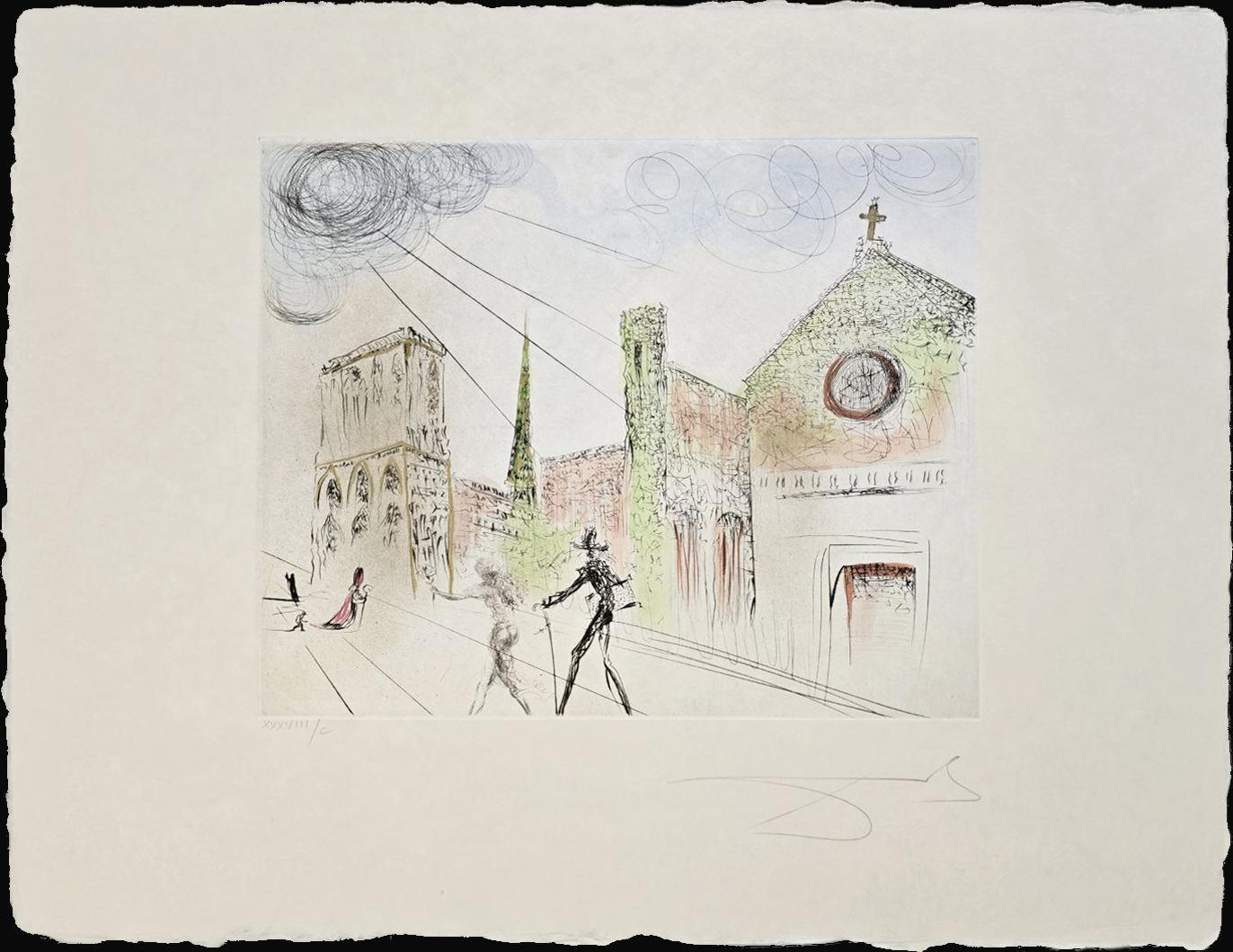 Salvador Dali - Individual - Notre Dame de Paris