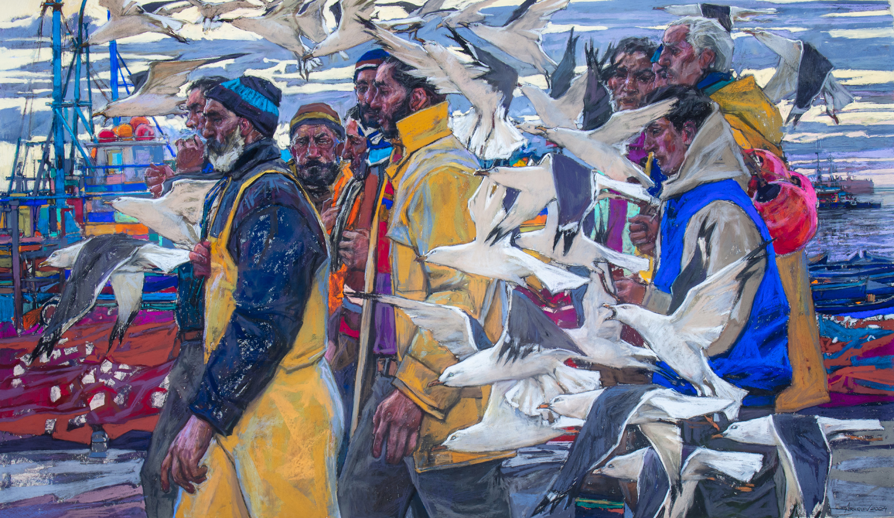 Daud Akhriev - Shift Change - Dawn