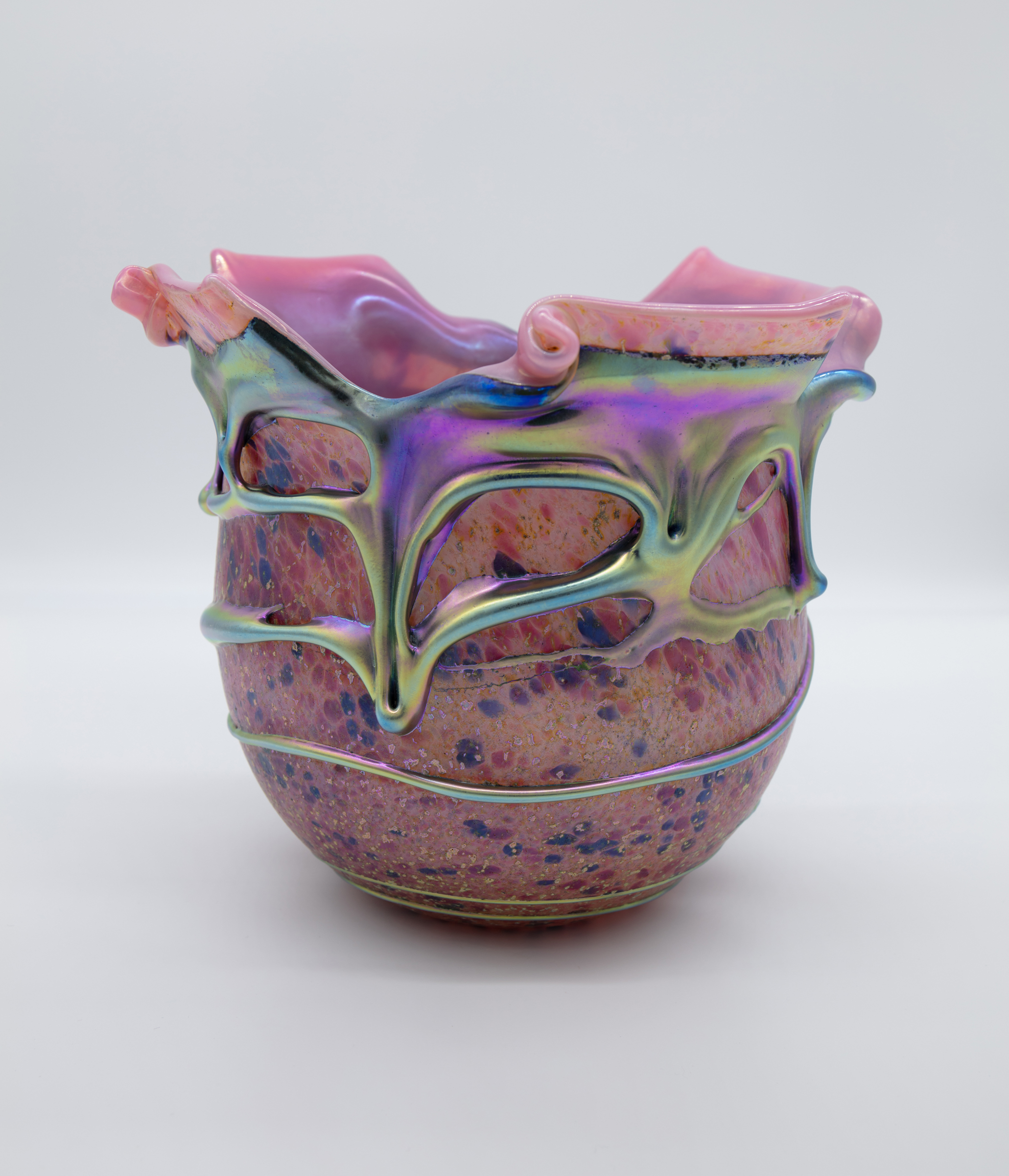 Charles Lotton - Large Lava Vase