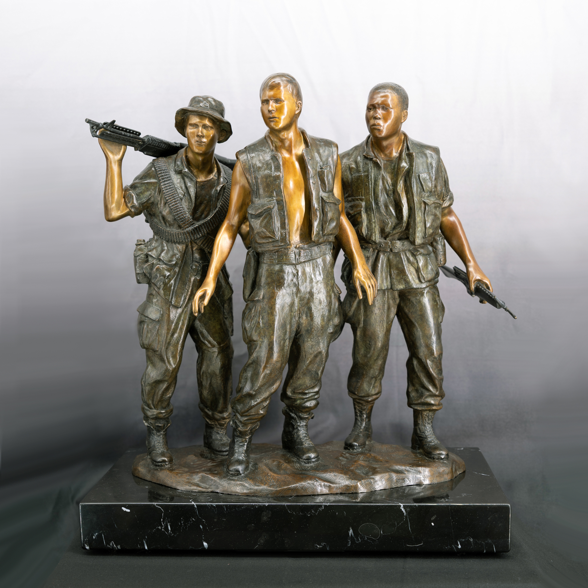 Frederick Hart | Study for Three Soldiers | Cutter & Cutter Fine Art