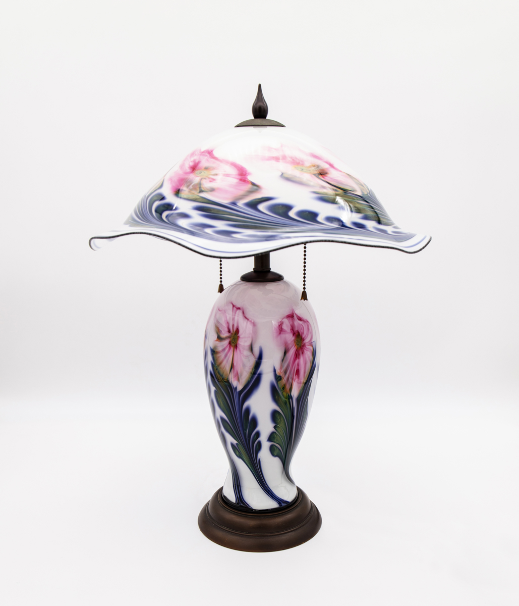 Charles Lotton - Opal Multi Flora Lamp