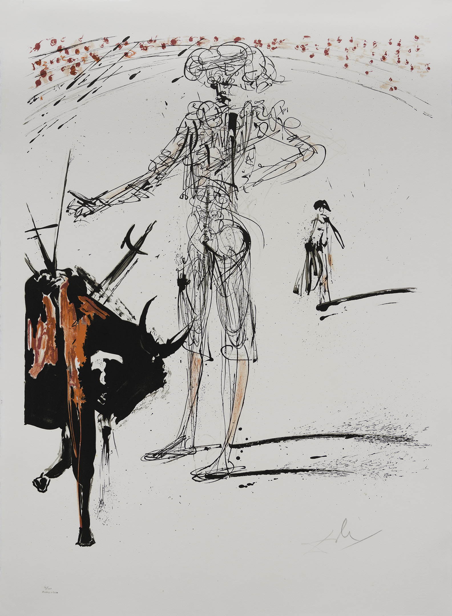 Salvador Dali - Bullfight No. 4