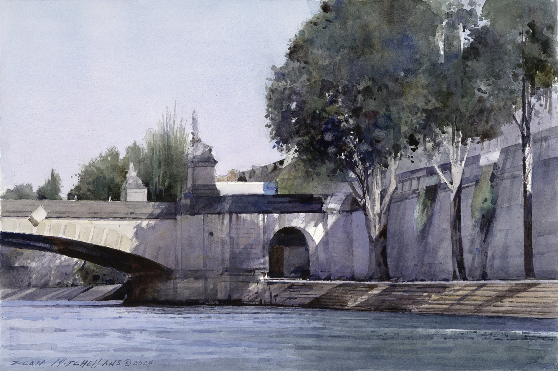 Dean Mitchell - Along the Seine - Paris