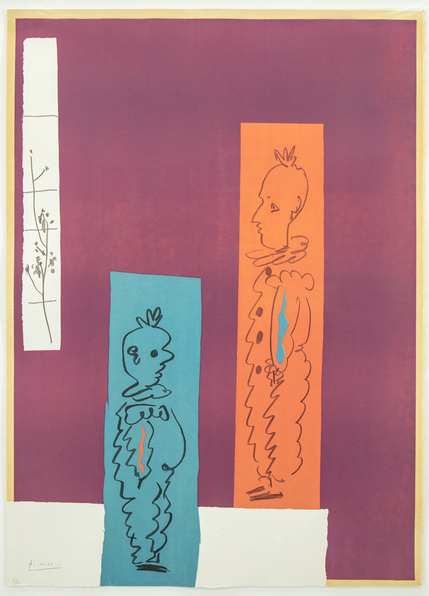 Picasso - Deux clowns