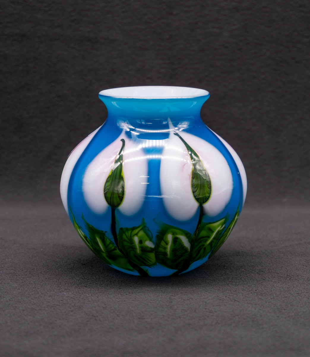 Daniel Lotton - Copper Blue Vase