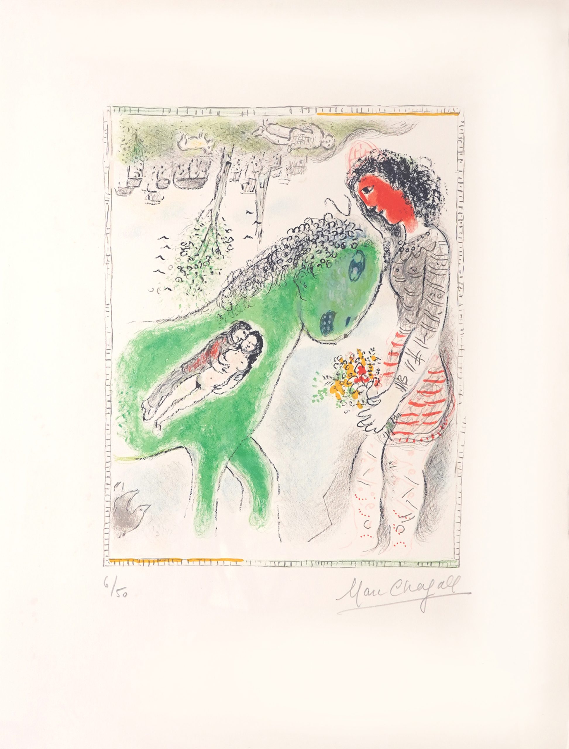 Marc Chagall - Le Cheval Vert