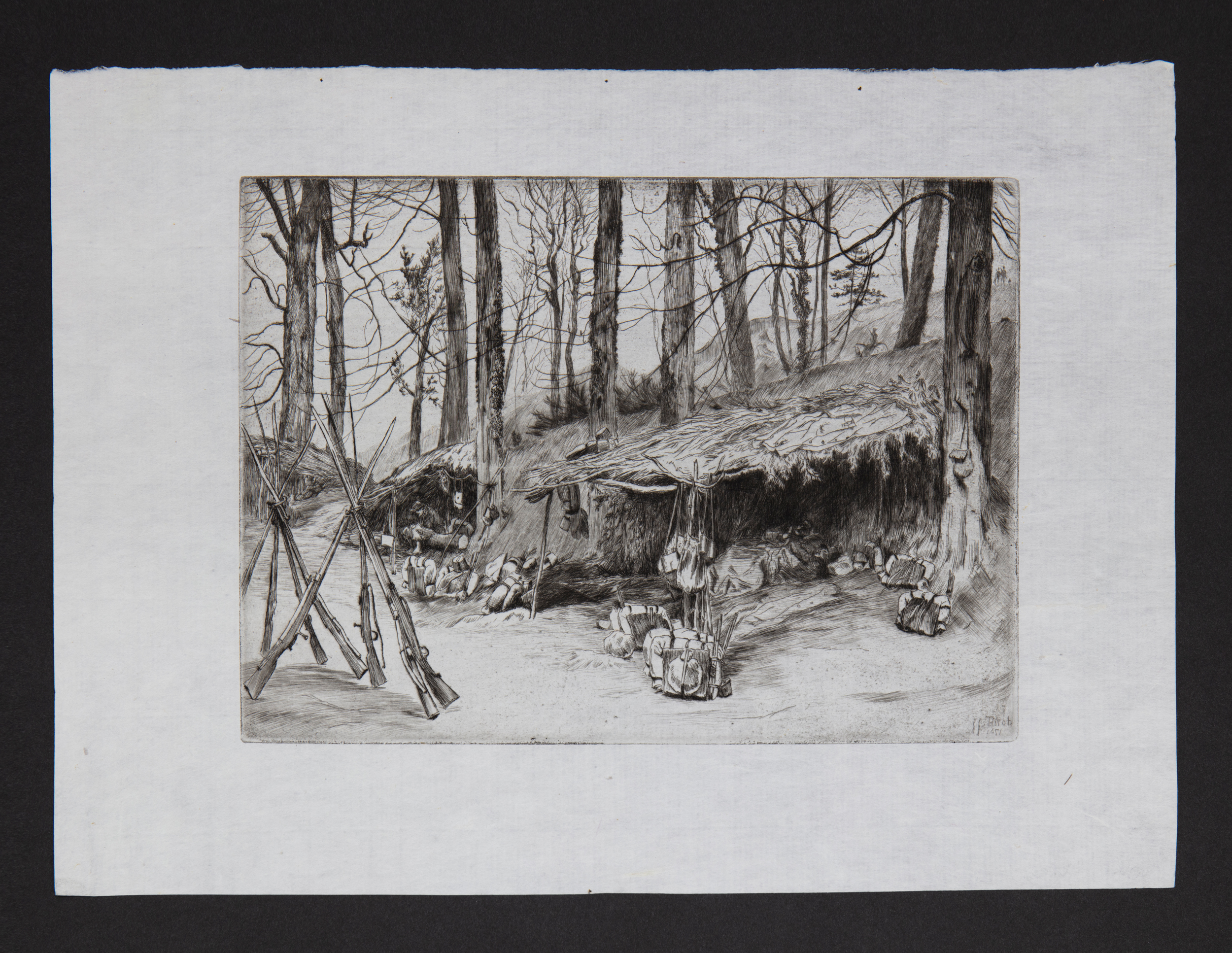 J.J. Tissot - Le Campement