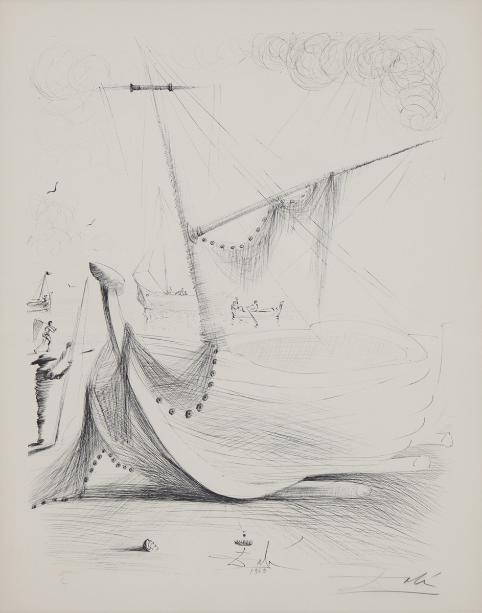 Salvador Dali - Departure of the Fishermen