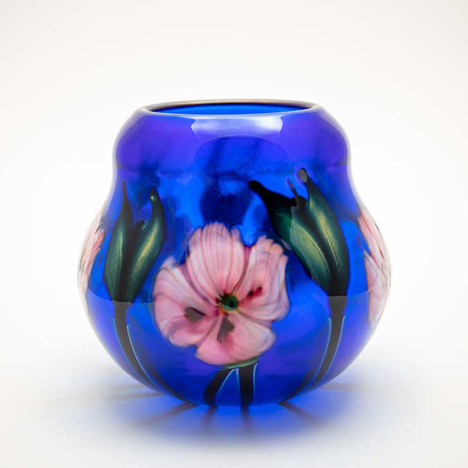 Charles Lotton - Cobalt Blue Vase