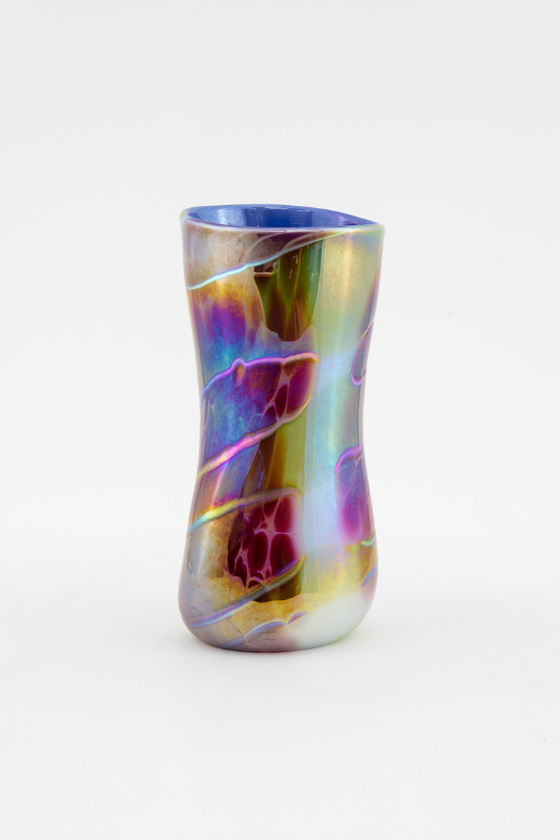 David Lotton - Gold Ribbon Vase