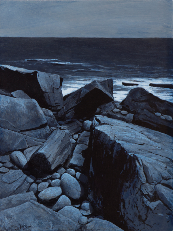 Matthew Cutter - Moonlight Seascape III
