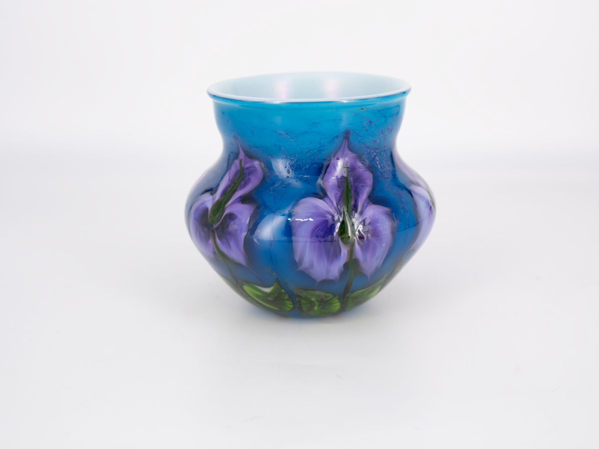Daniel Lotton - Copper Blue Cypriot Vase