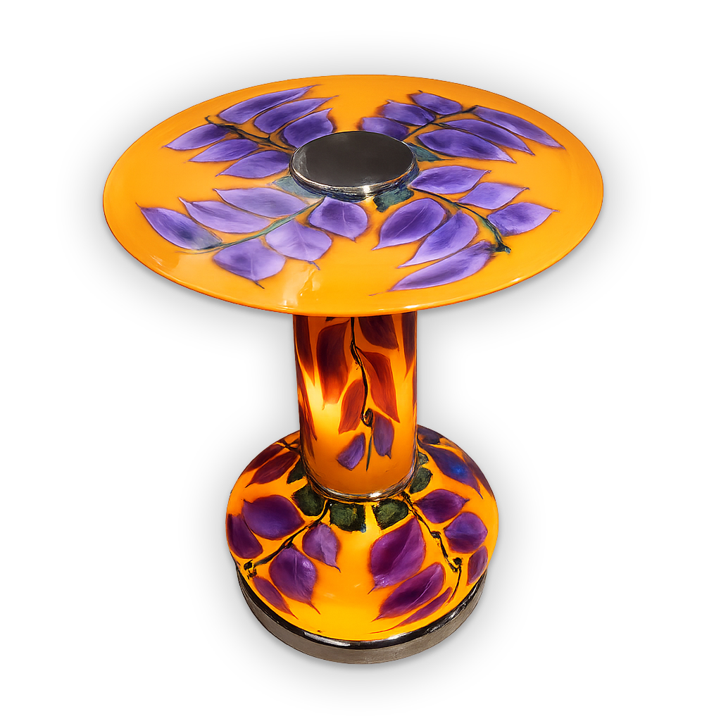 Daniel Lotton - Mandarin Orange Lighted Table