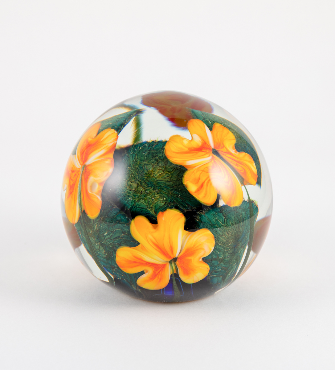 Robert Lagestee - Triple Heart Paperweight