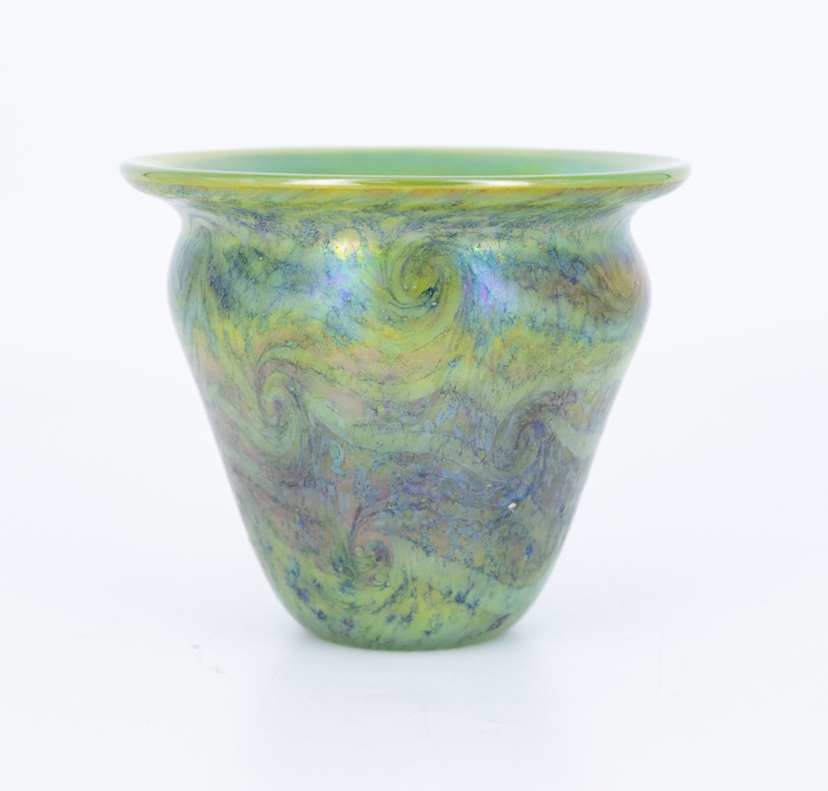 Robert Lagestee - Opal Green Cypriot King Tut Bowl