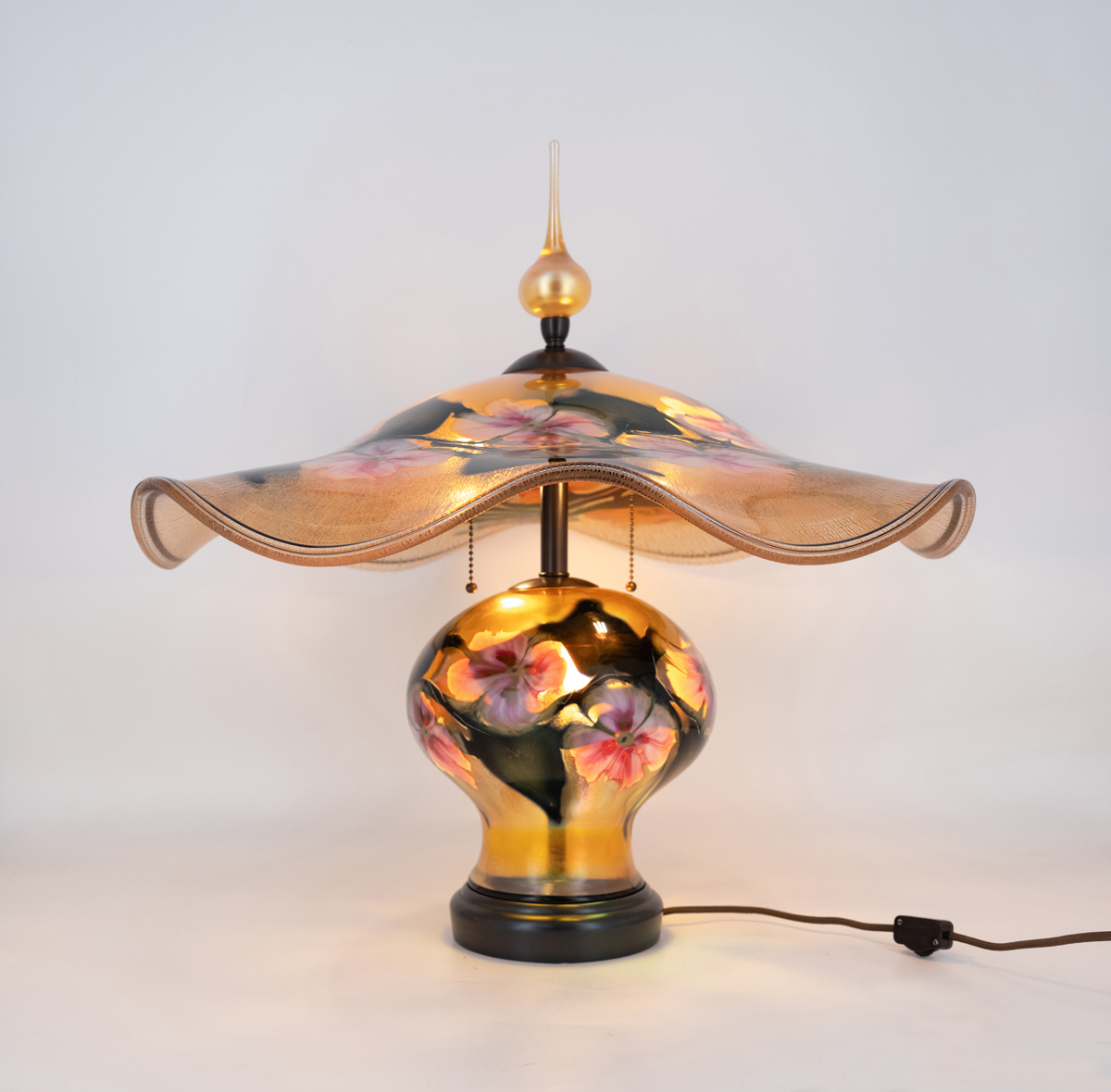 Charles Lotton - Iridescent Sunset Table Lamp