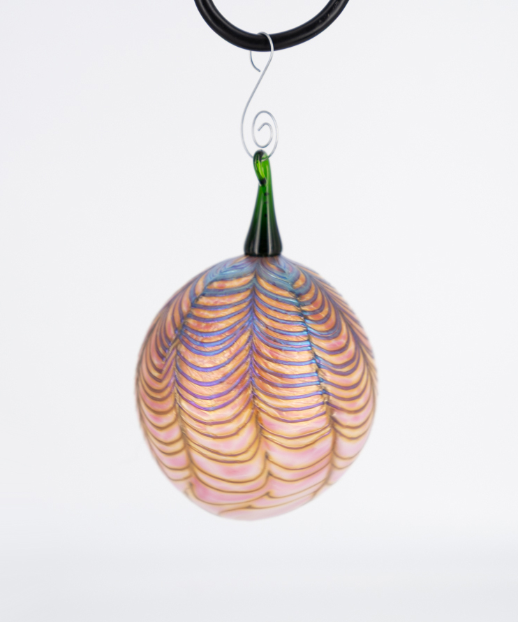 Daniel Lotton - Iridescent Pink Ornament