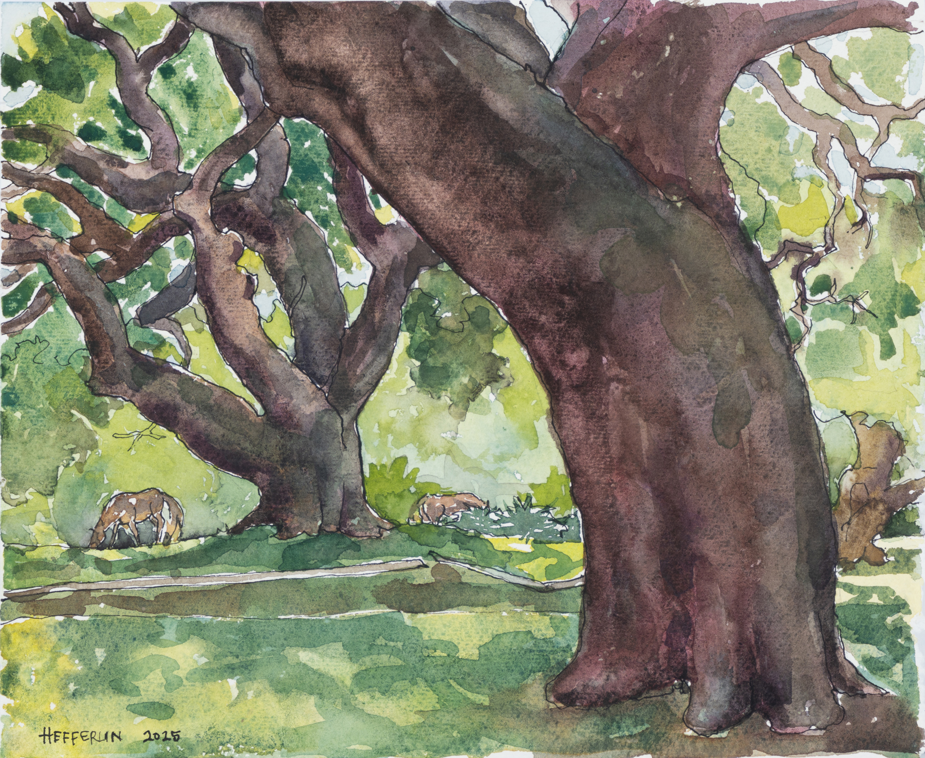 Melissa Hefferlin - Under the Oaks of Greyfield Inn