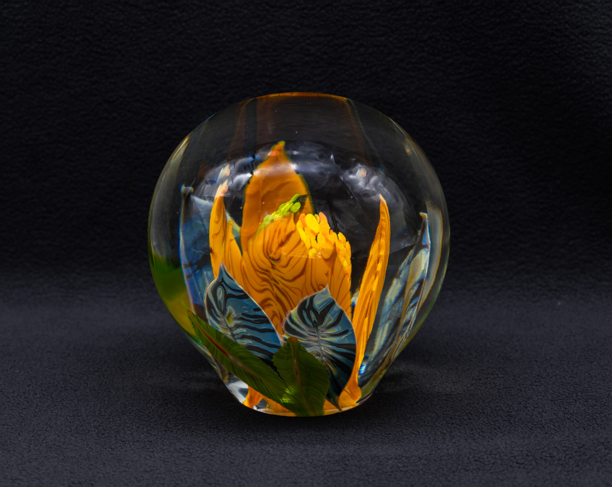 David Lotton - Magnum Fire Paperweight