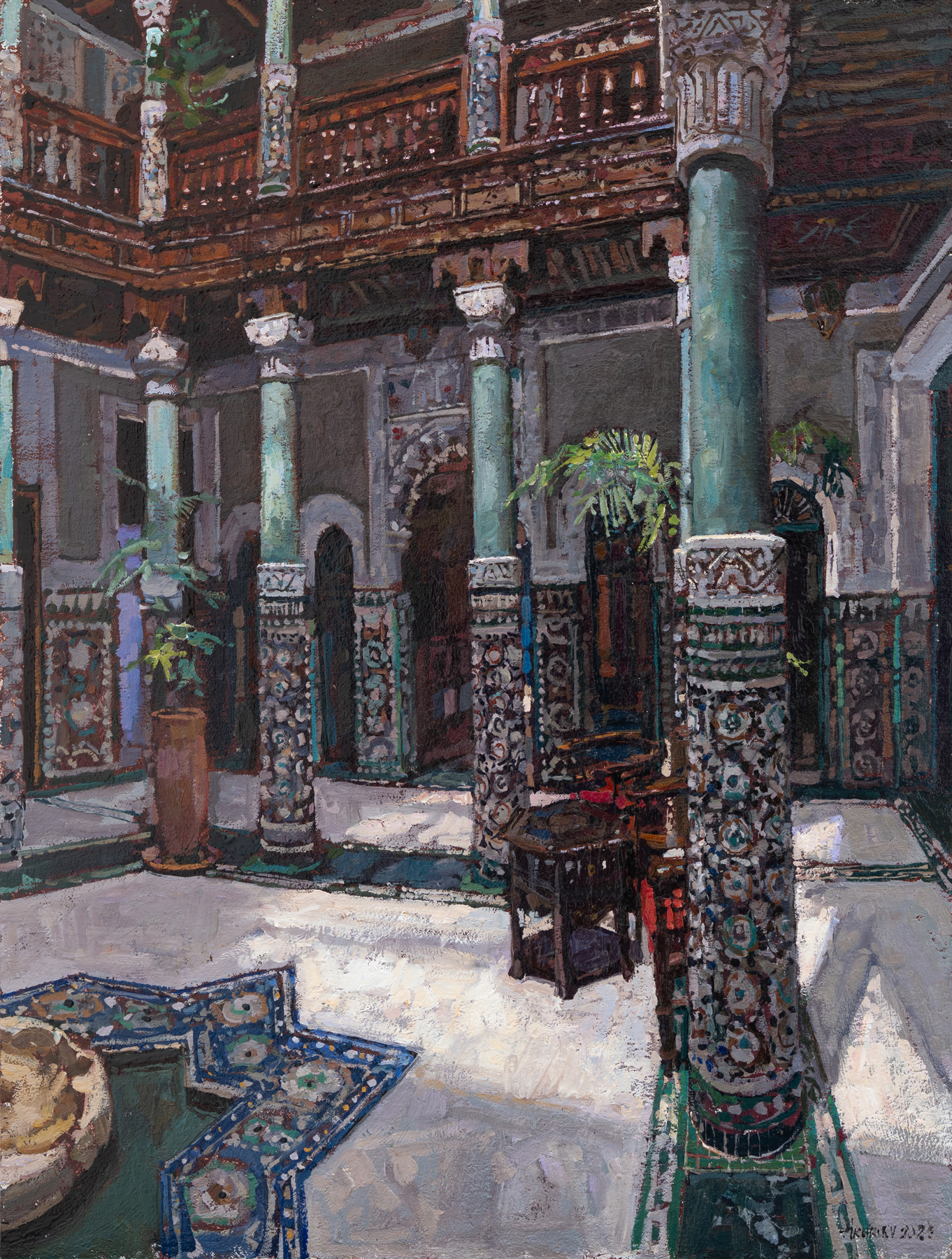 Daud Akhriev - Sunspot in the Riad