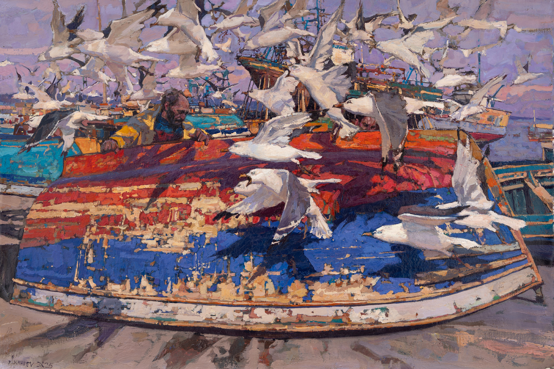 Daud Akhriev - Boat Repair