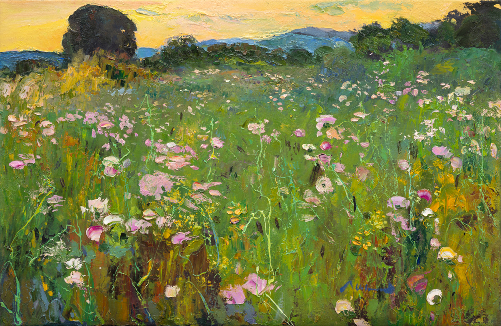 Ramon Vilanova - The afternoon is drawing to a close; the golden tones will change, cool down, and take on the hypnotic color of the moon.