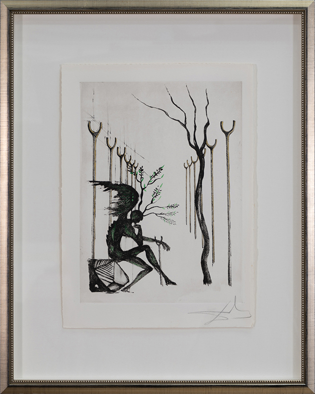 Salvador Dali - Individual - Vitrail