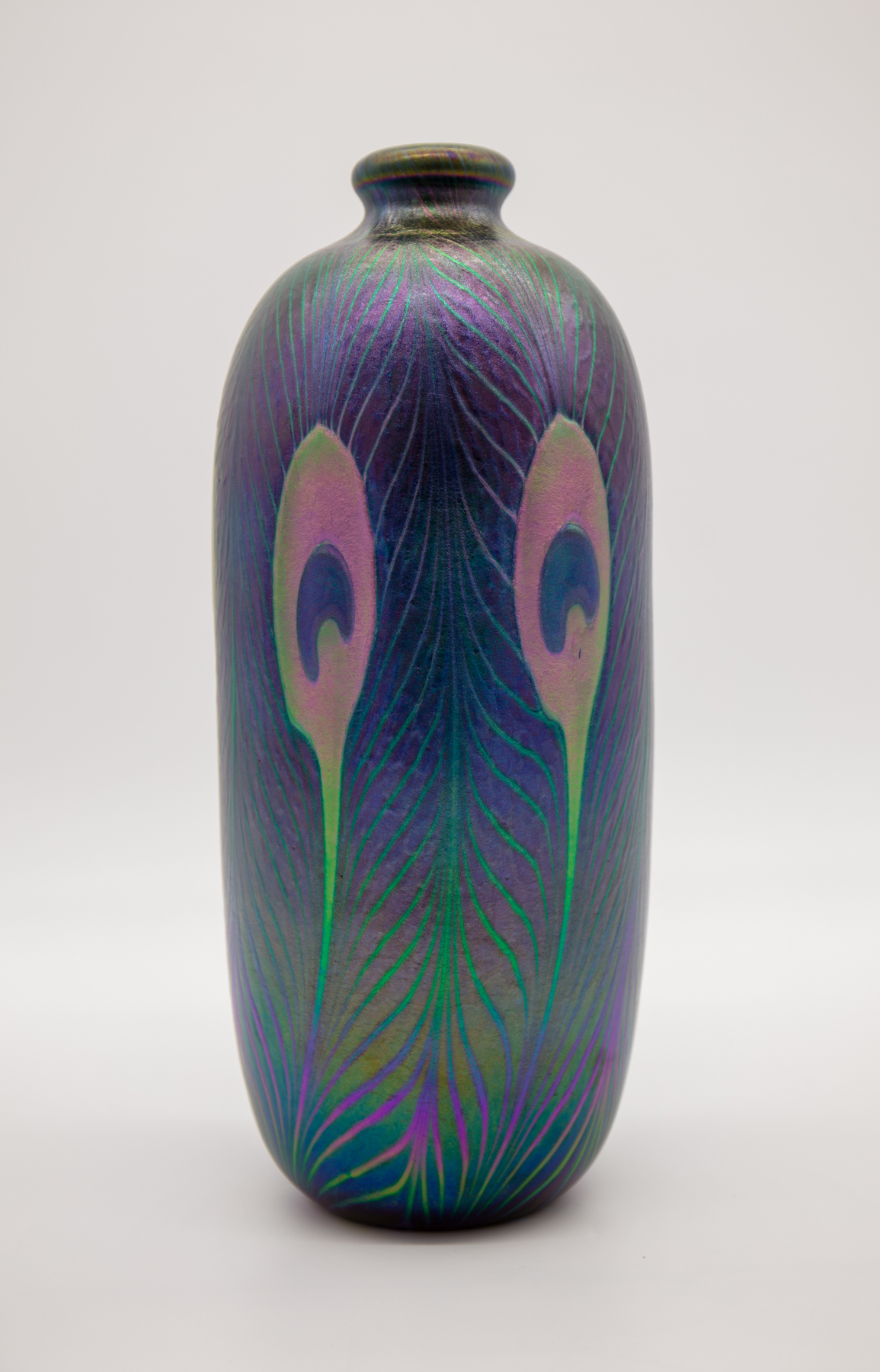 Charles Lotton - Peacock Vase