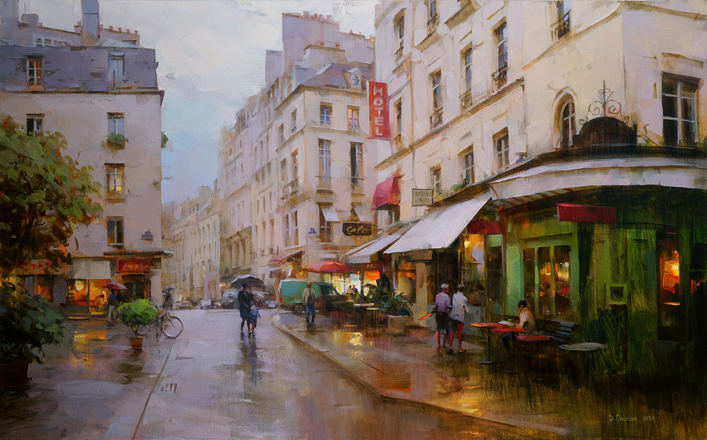 Dmitri Danish - Autumn in Paris