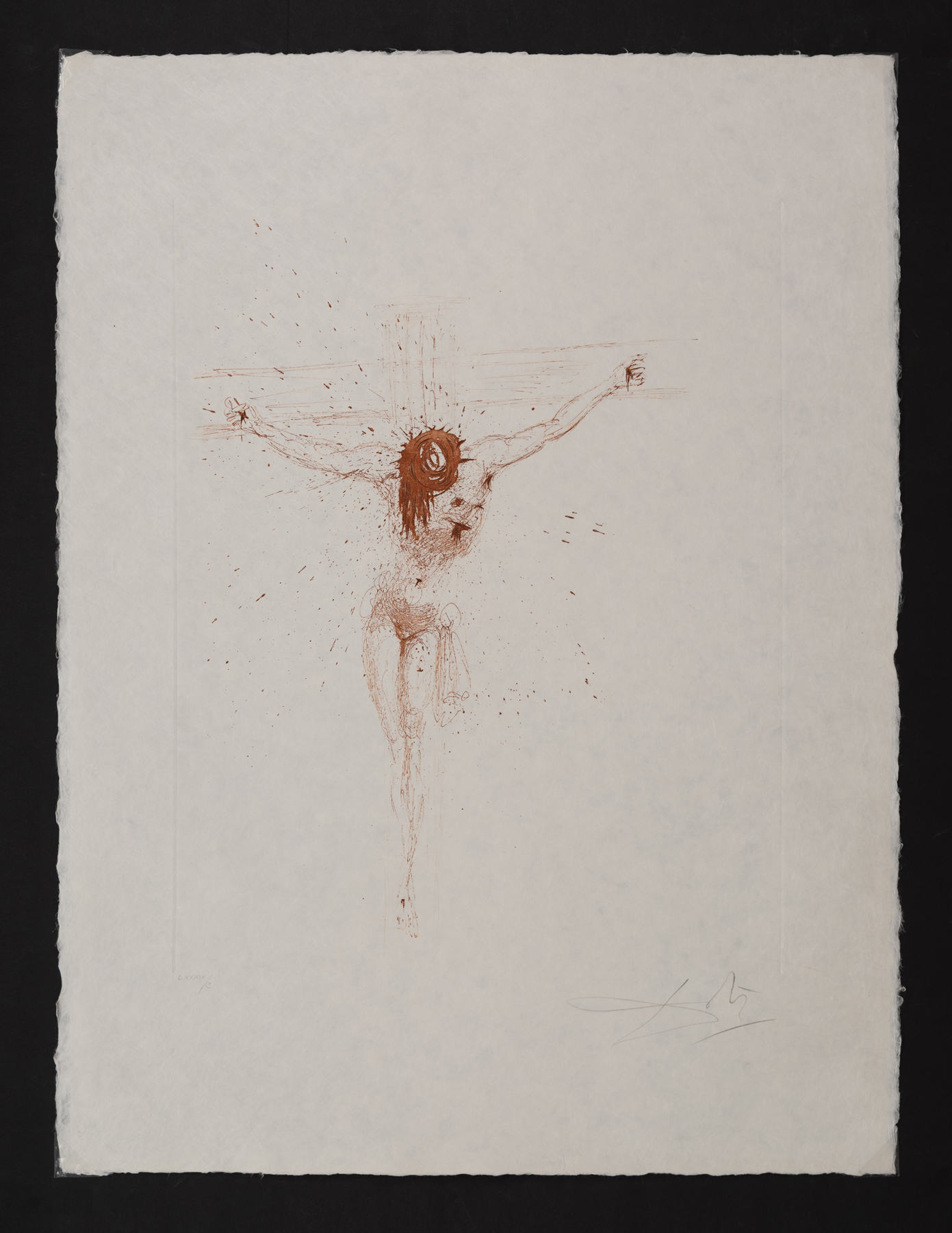 Salvador Dali - Individual - The Christ in Sanguine