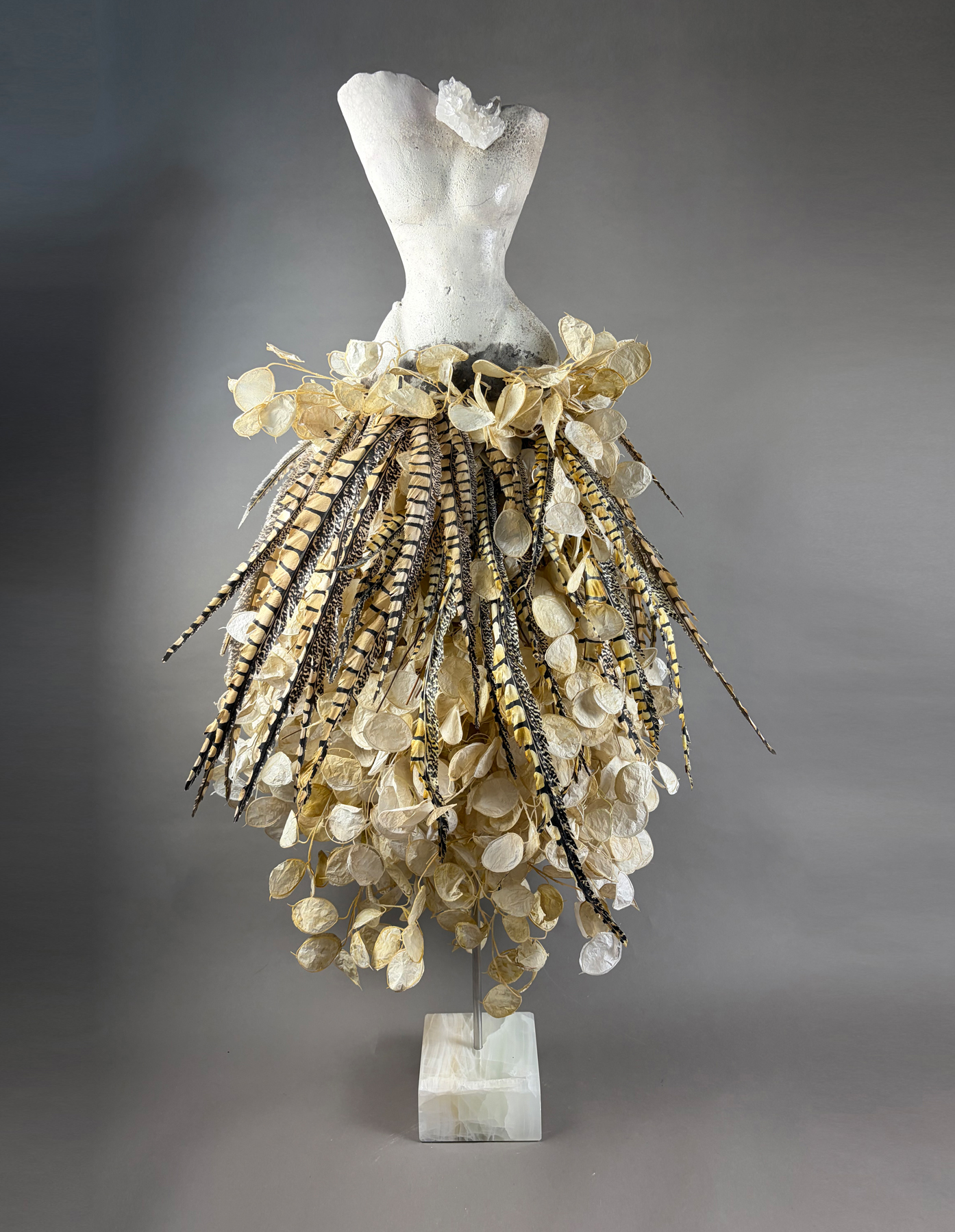 Estella Fransbergen - Silver Dollar Raku Torso I