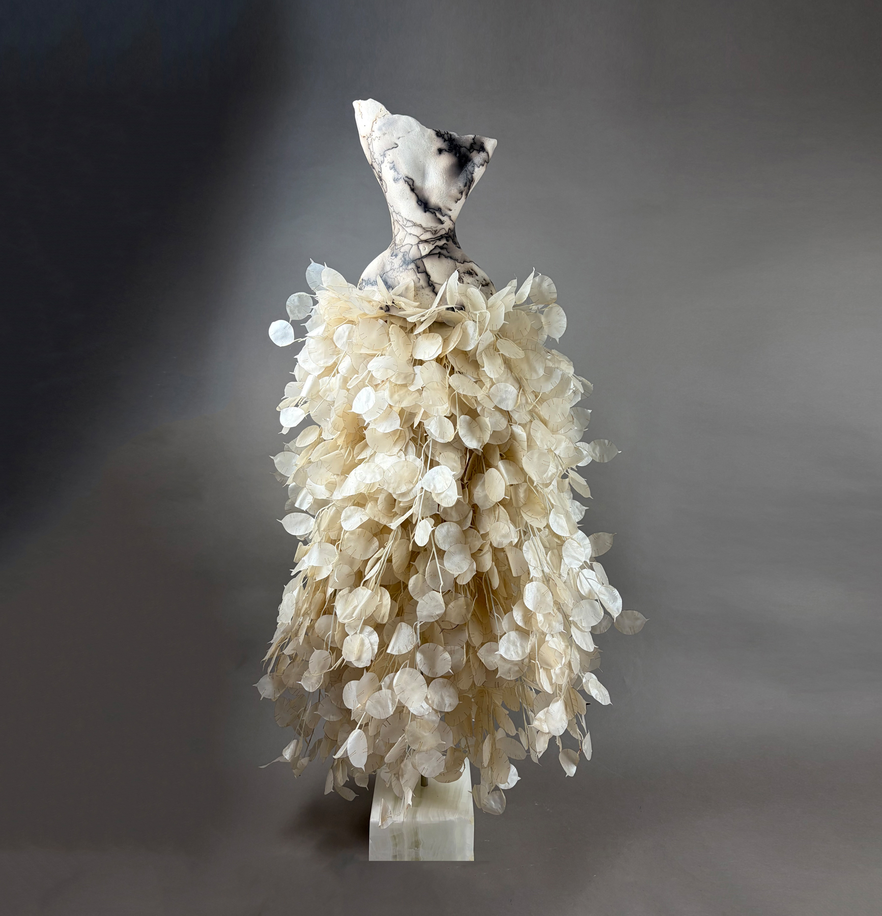 Estella Fransbergen - Silver Dollar Raku Torso II