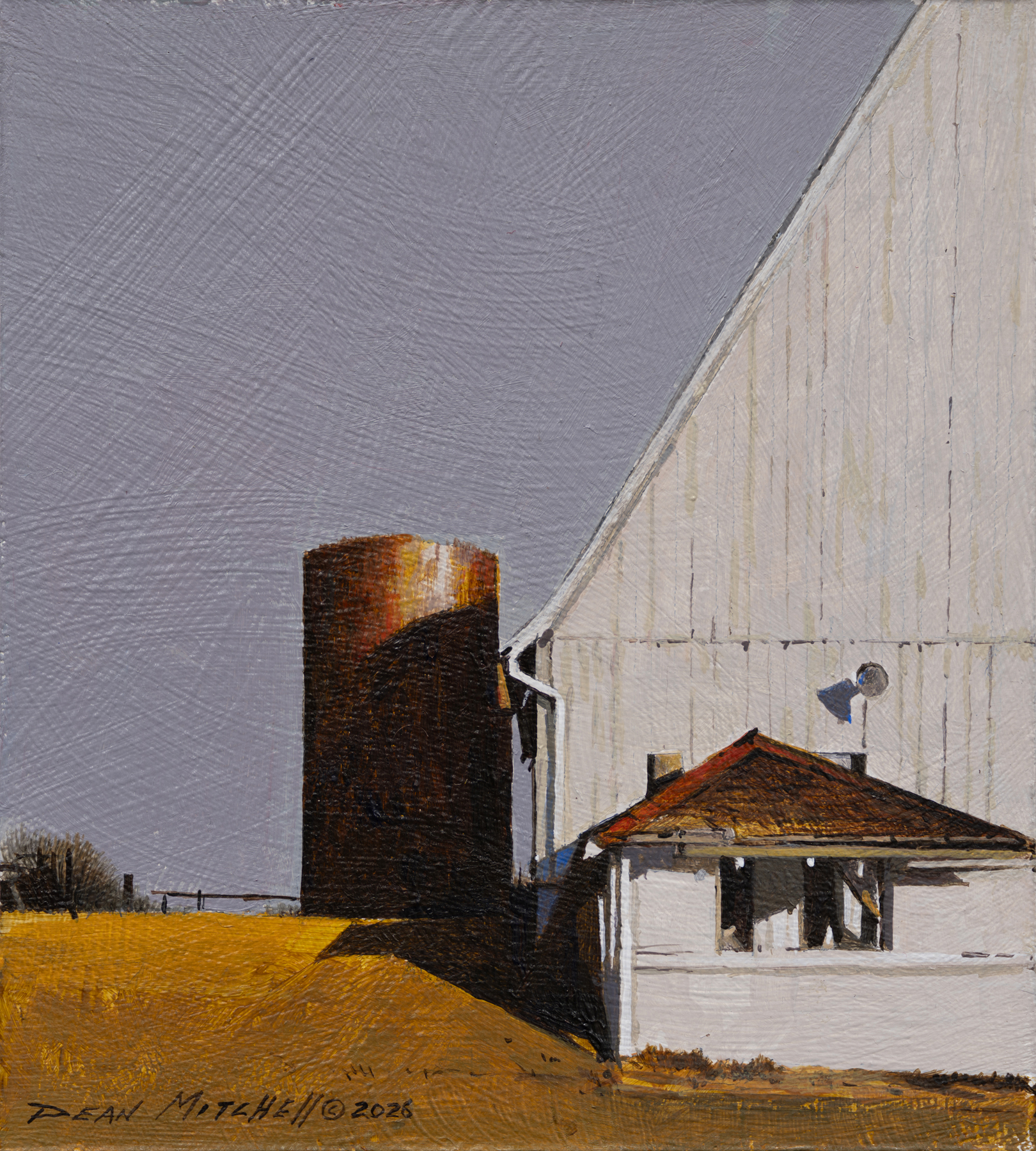 Dean Mitchell - Barn & Silo Shadow