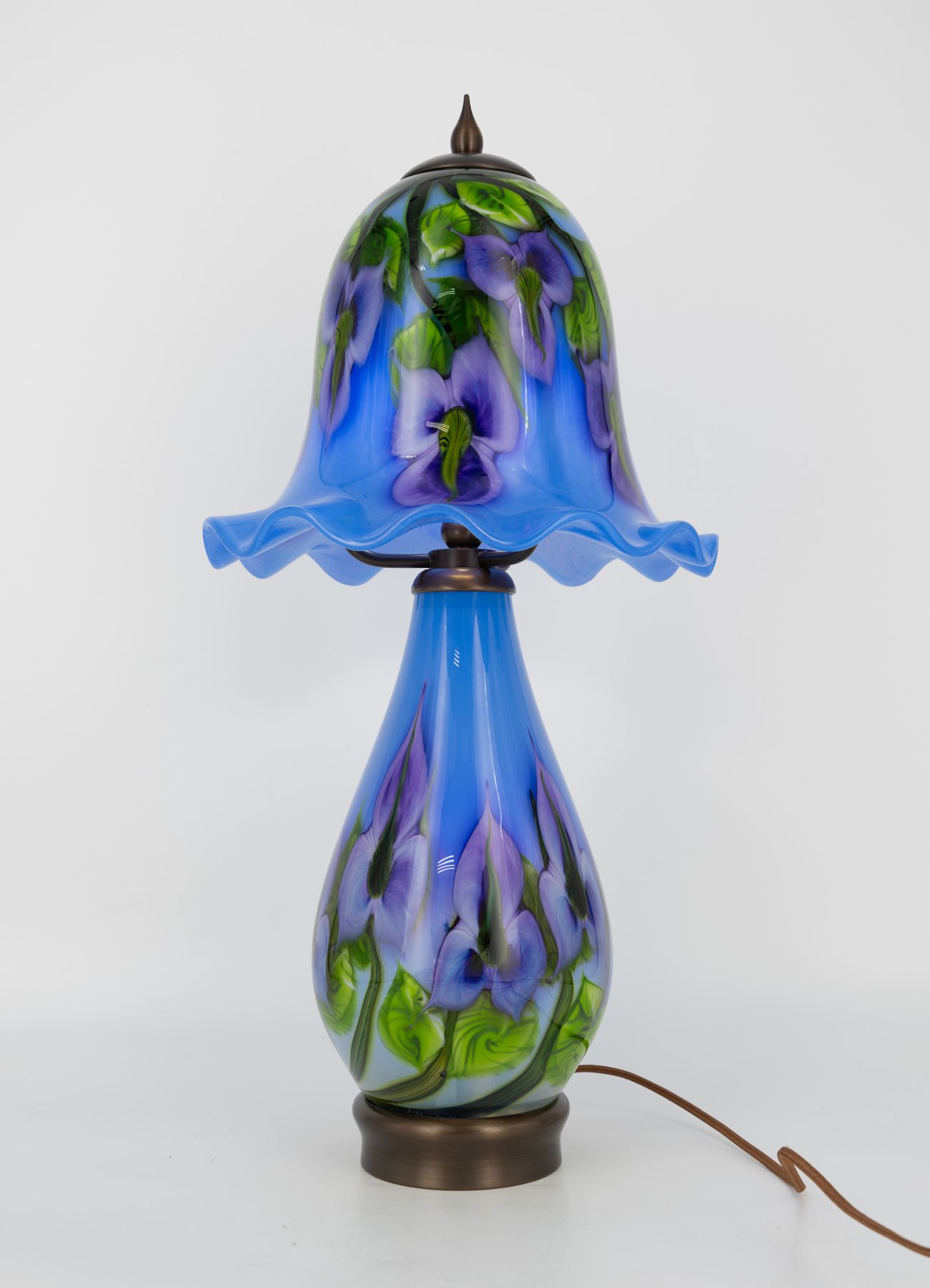 Daniel Lotton - Periwinkle Table Lamp
