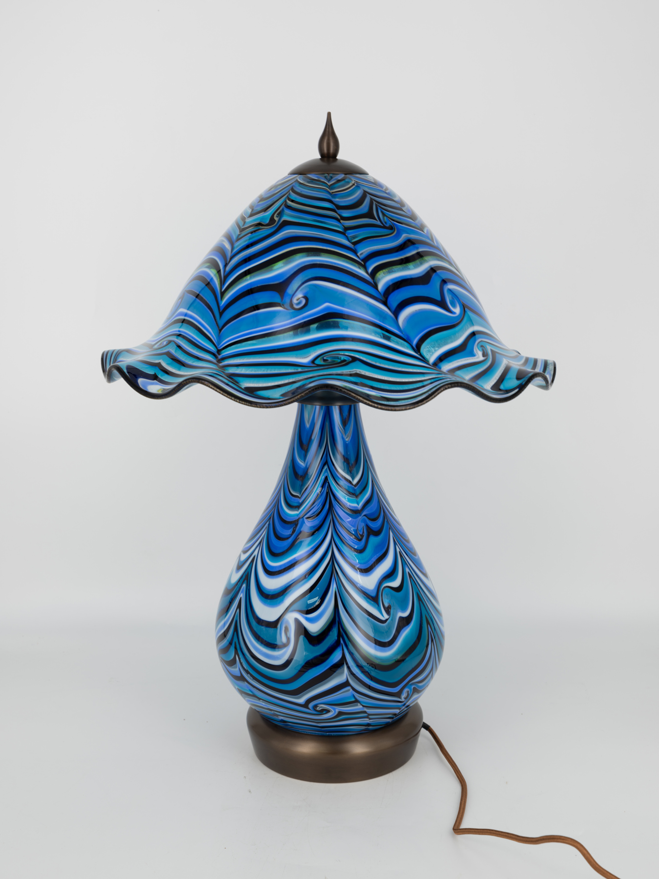 Daniel Lotton - Blue King Tut table Lamp