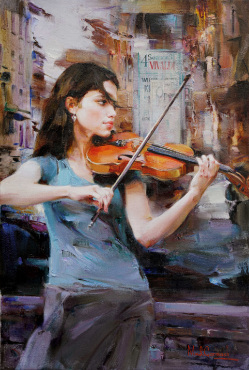 M. & I. Garmash - Street Performer