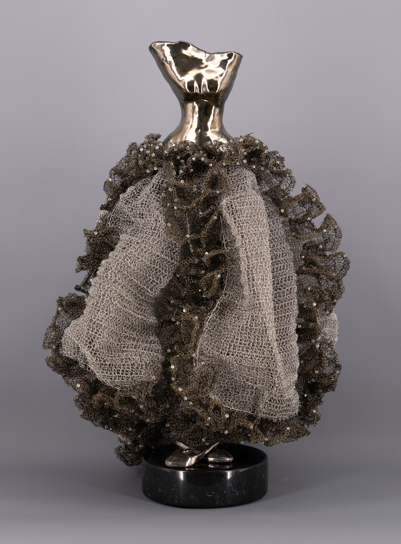 Estella Fransbergen - Hematite High Fired Torso