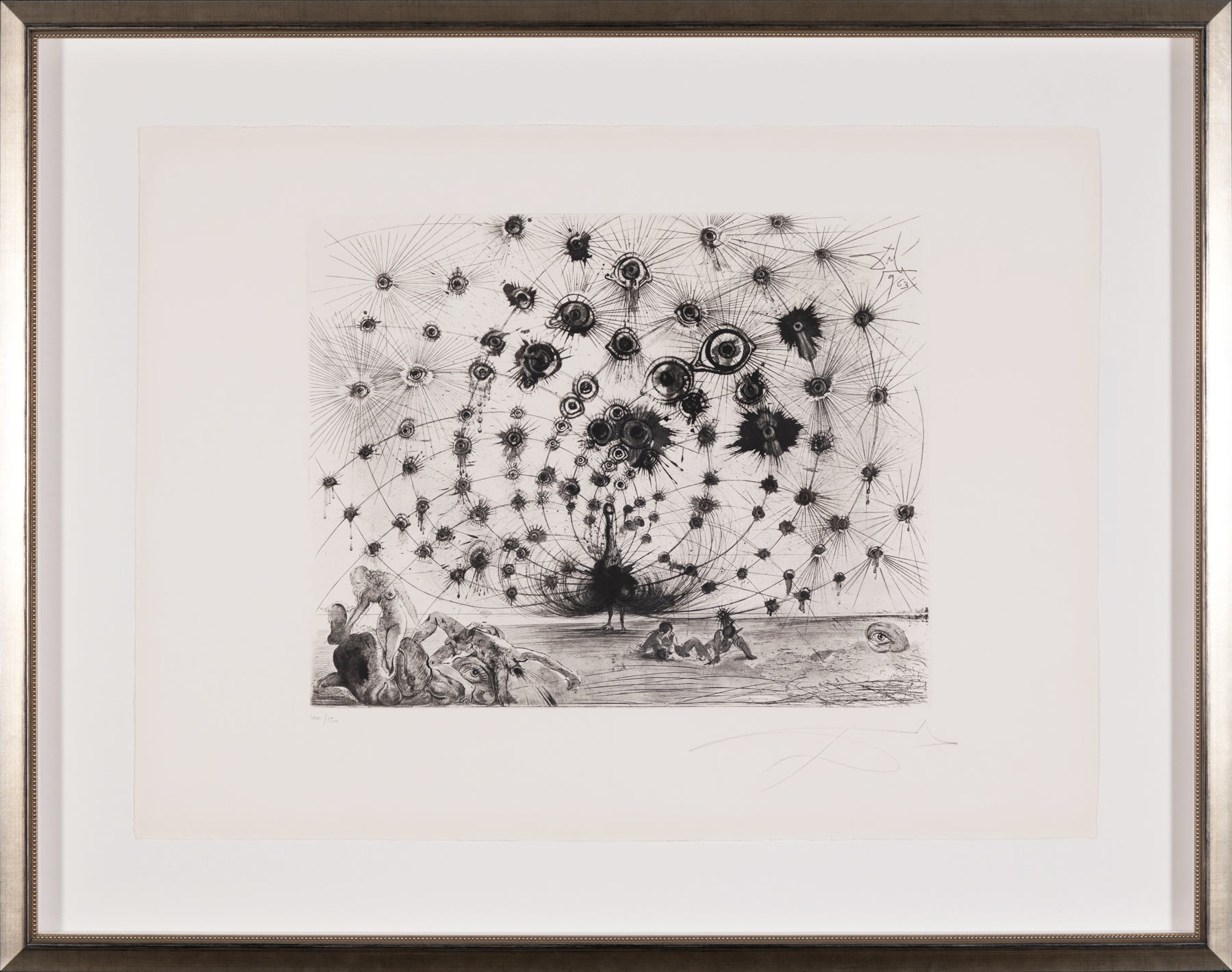 Salvador Dali - Mythology-Argus in Black