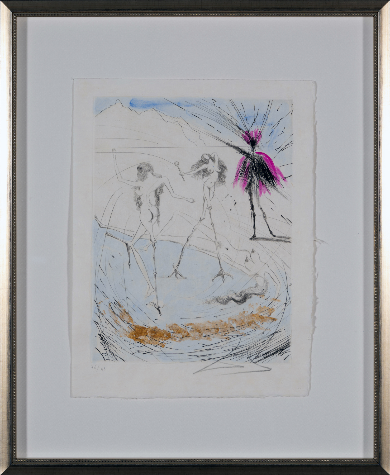 Salvador Dali - Faust - Hen Woman