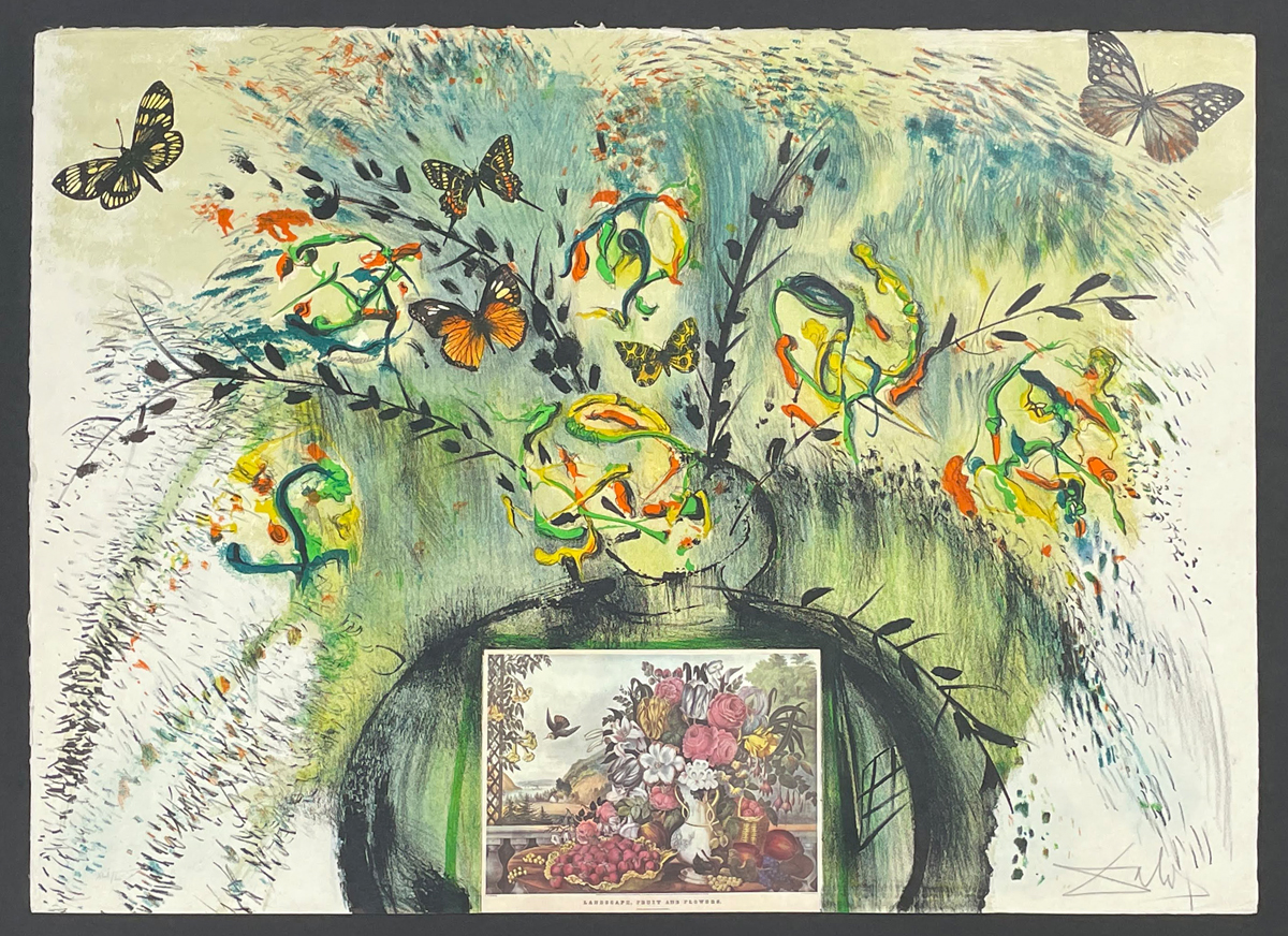 Salvador Dali - Les Fleurs et les Fruits