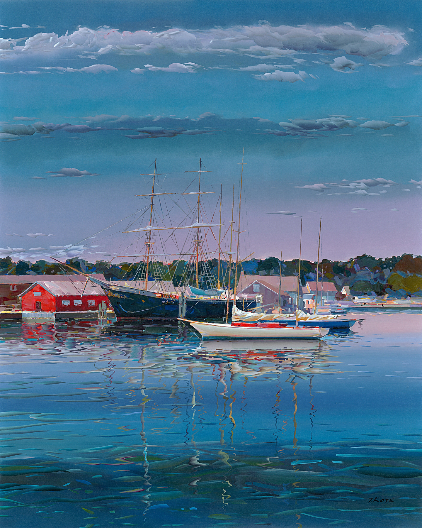 Josef Kote - Reflection on Still Waters
