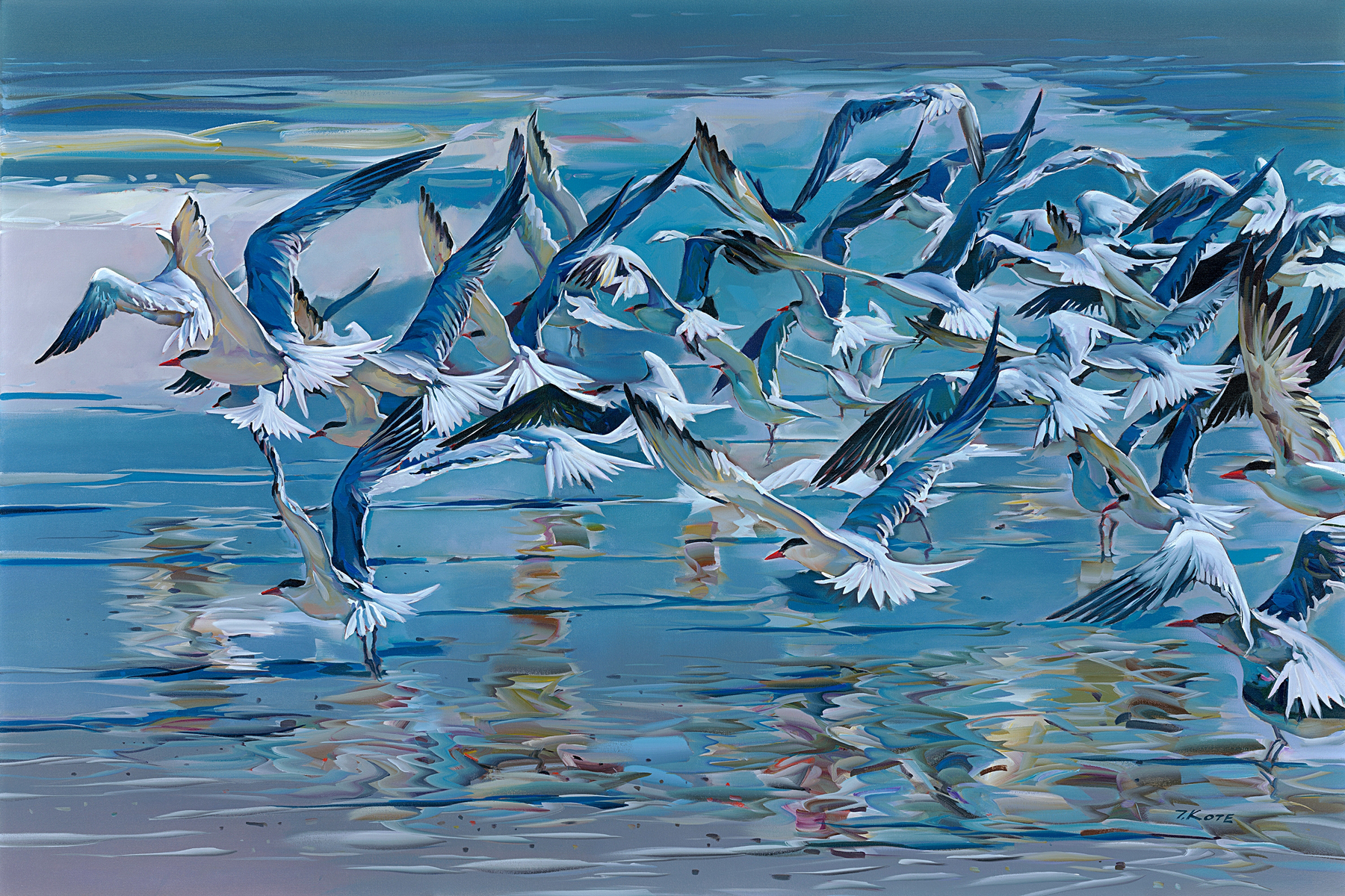 Josef Kote - Reflection in Motion