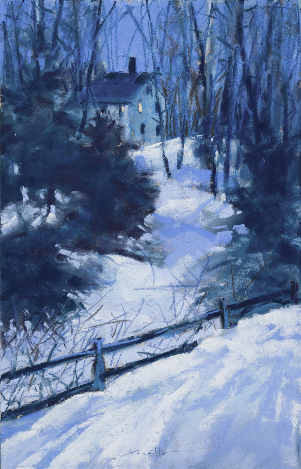 Lyn Asselta - Snow on the Hill